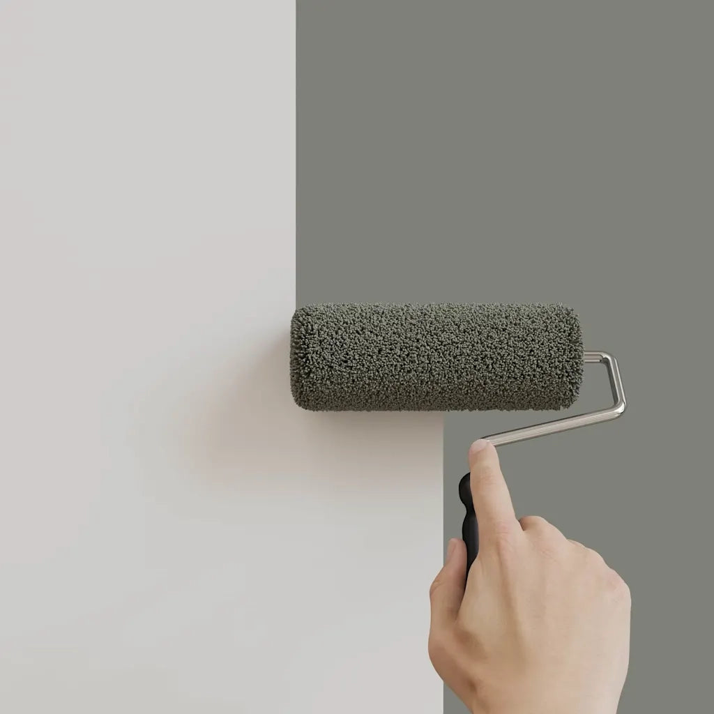 Pittura murale Grigio 2,5 L Stampa da parete CFW2143433