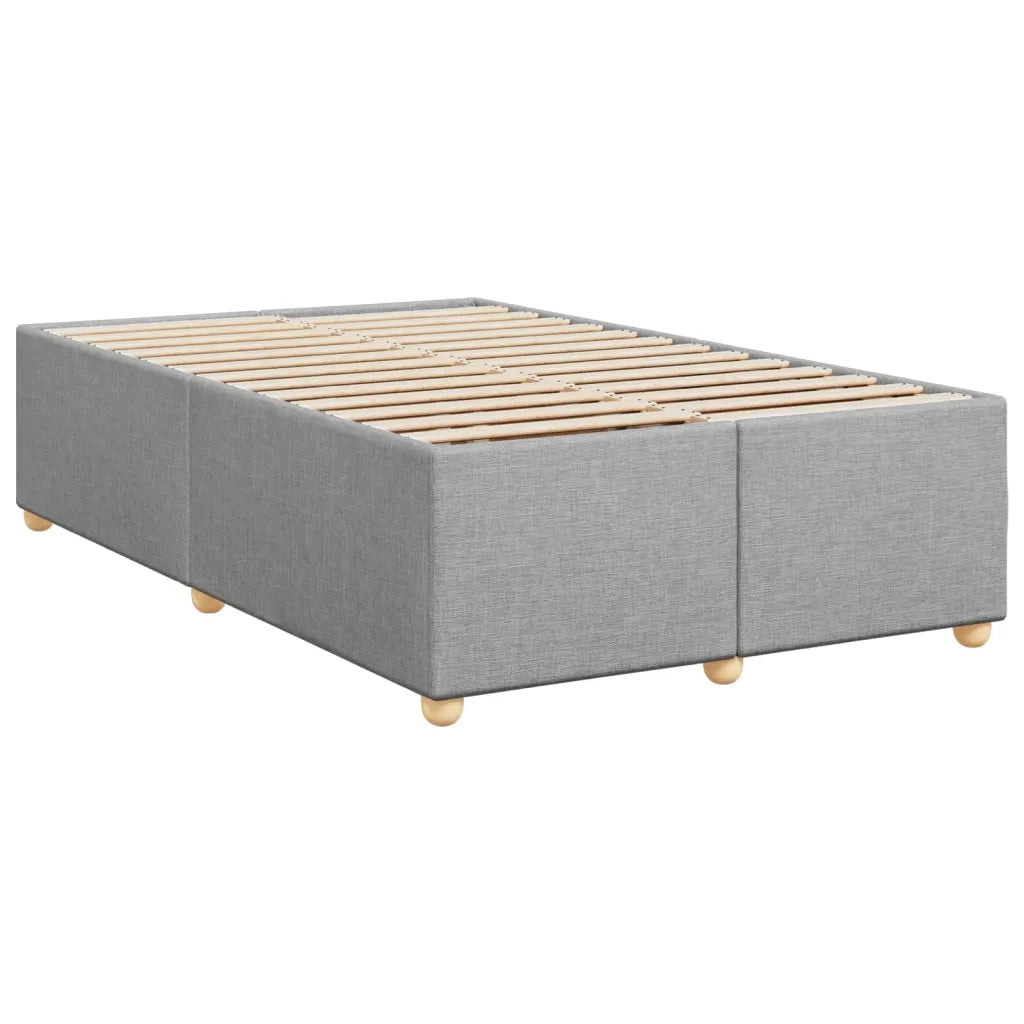 Giroletto senza Materasso Grigio Chiaro 120x200 cm Tessuto