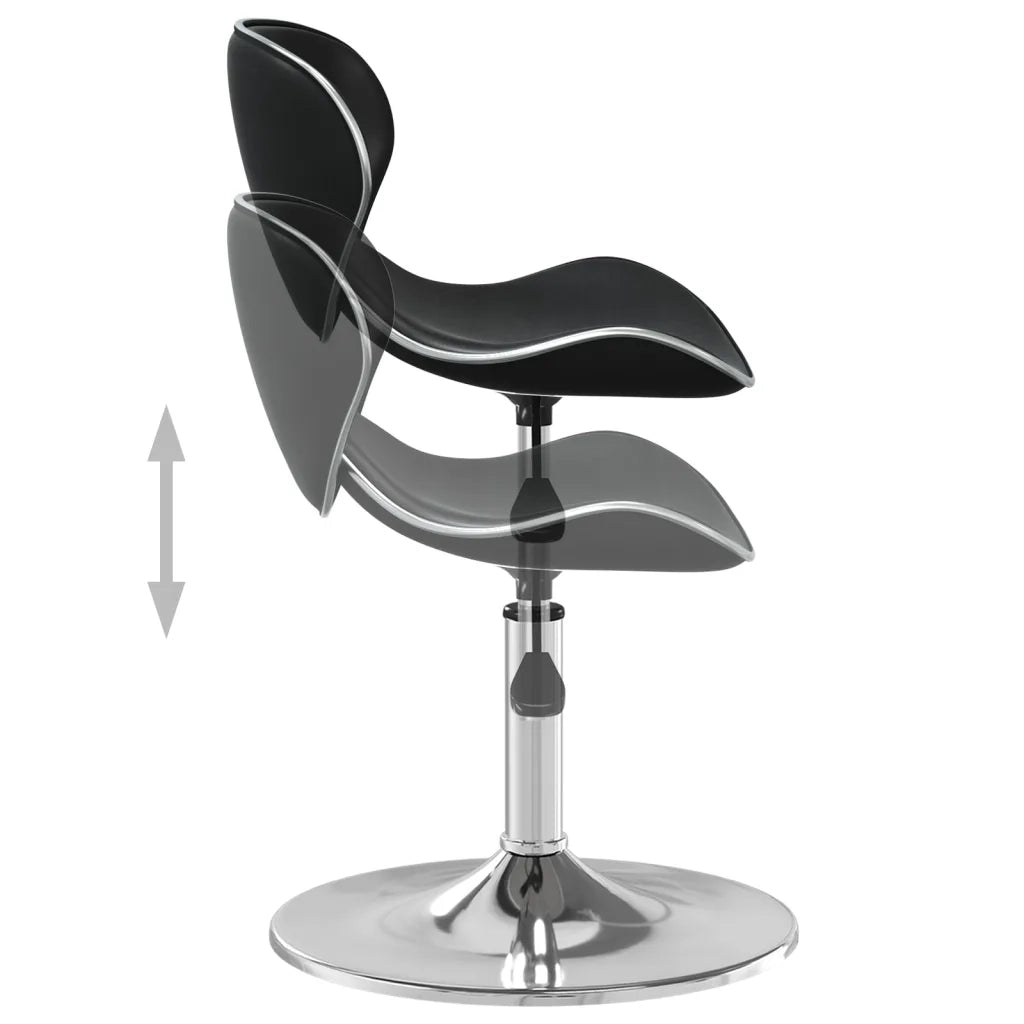 Sedia da Pranzo Nera in Similpelle cod mxl 56971