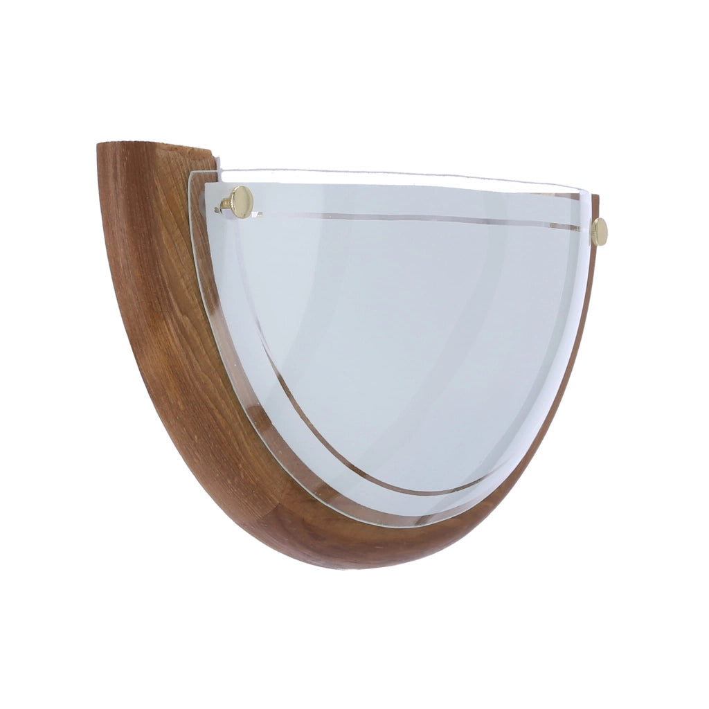Plafoniera Candellux 11-32457 legno naturale bianca 30cm E27