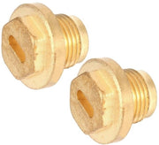 Aftapplug 2-delig in Messing con Afdichtring - Compatibile con 2 - Duraturo - Qualità Elevata