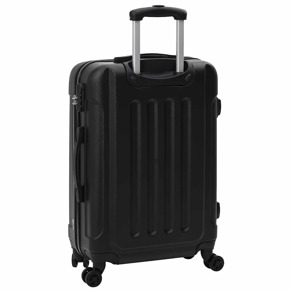 Valigia con blocco 3 pcs Nero 50 x 31 x 78 cm Plastica ABS 42006229