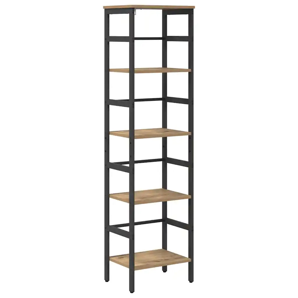 Libreria Rovere artigianale 40 x 29,5 x 149 cm