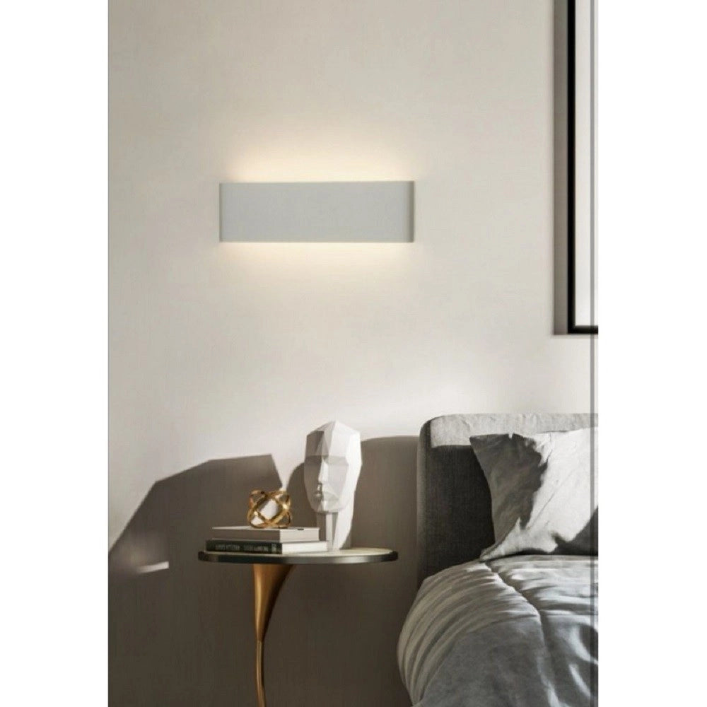 Trade Shop - Applique Muro Led 15 W Doppia Emissione Di Luce Bianco Rettangolare Moderno E57 -