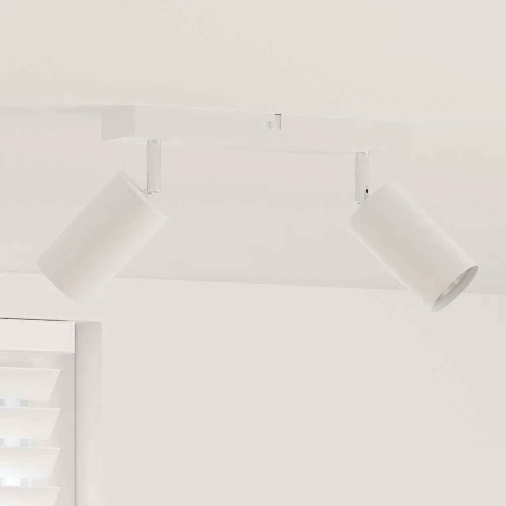 Faretto da soffitto Bianco 26 x 6 x 16 cm Metallo CFW1882349