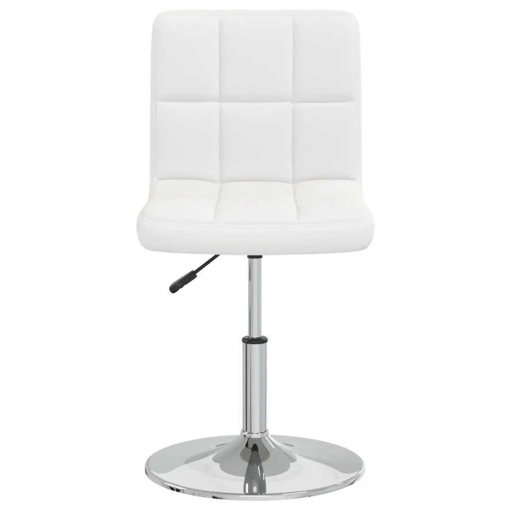 Sedie da Pranzo 2 pz Bianche in Similpelle cod mxl 62732