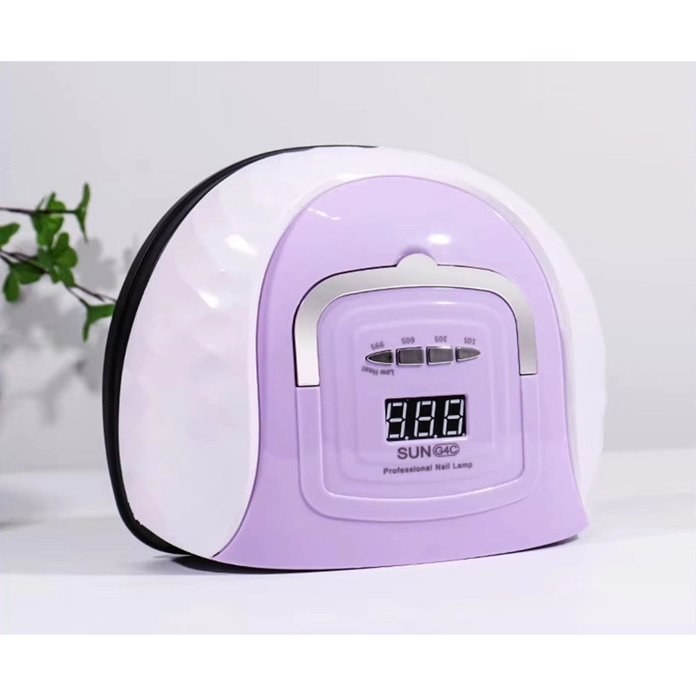 Trade Shop - Lampada Per Unghie Uv/led Professionale Portatile Fornetto Sun G4c Display Digitale -