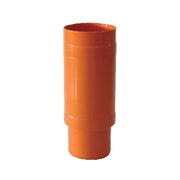 GIUNTO DI RIPARAZIONE IN PVC ARANCIO- Diam. 80- ESCLU- pezzi 1