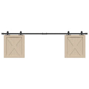 Kit Anta Scorrevole per Armadio 183 cm in Acciaio al Carbonio 4009675