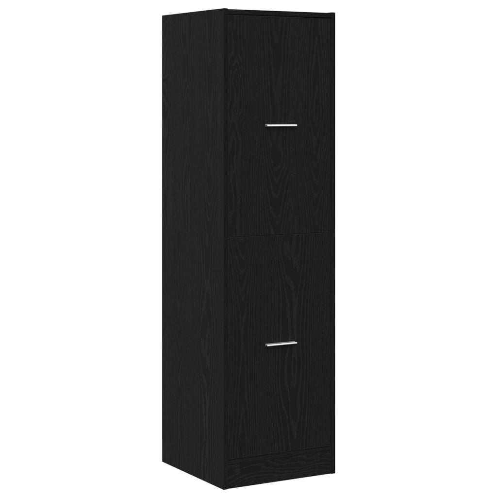 Mobile Apothecary Quercia Nera 40x41x144.5 cm Legno Ingegnerizzato
