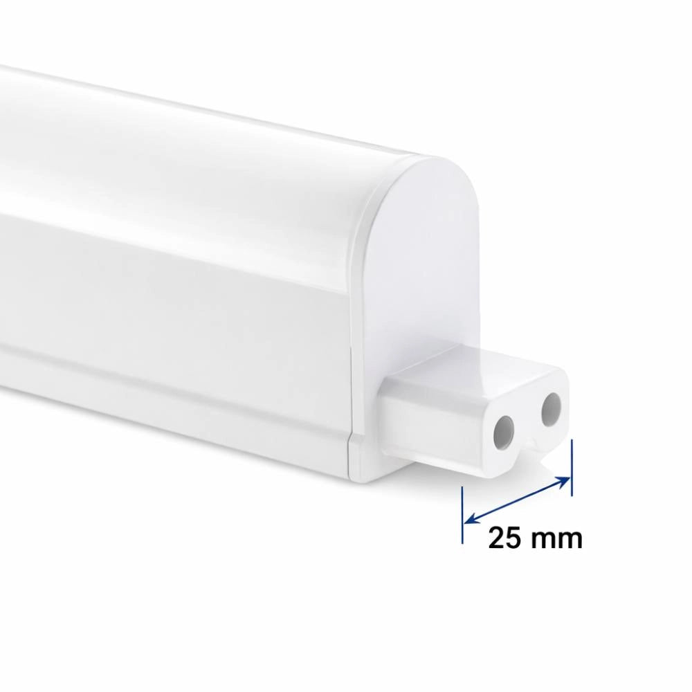 Plafoniera led t5 con interruttore integrato per interni *** temperatura colore lampada 4000k bianco naturale, potenz...