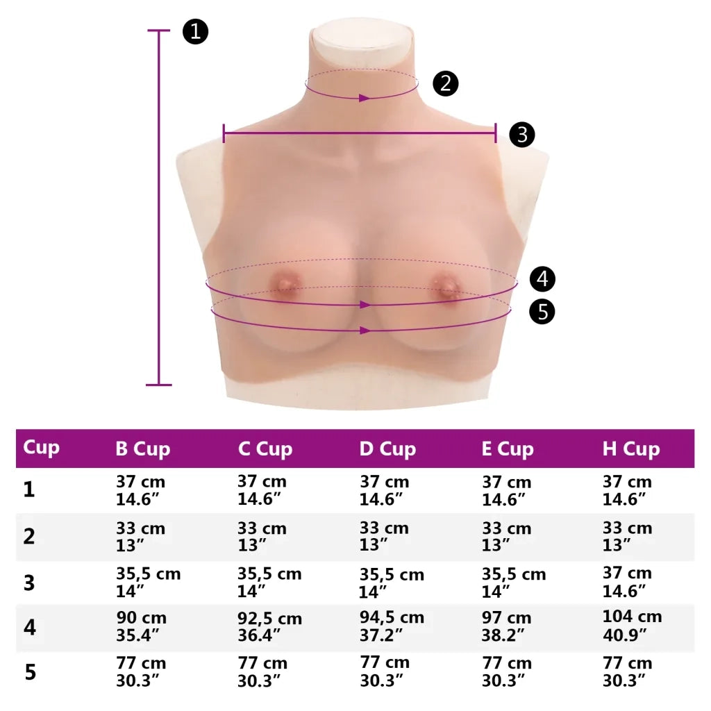 Corpetto in Silicone Naturale Coppa C CFW8508987