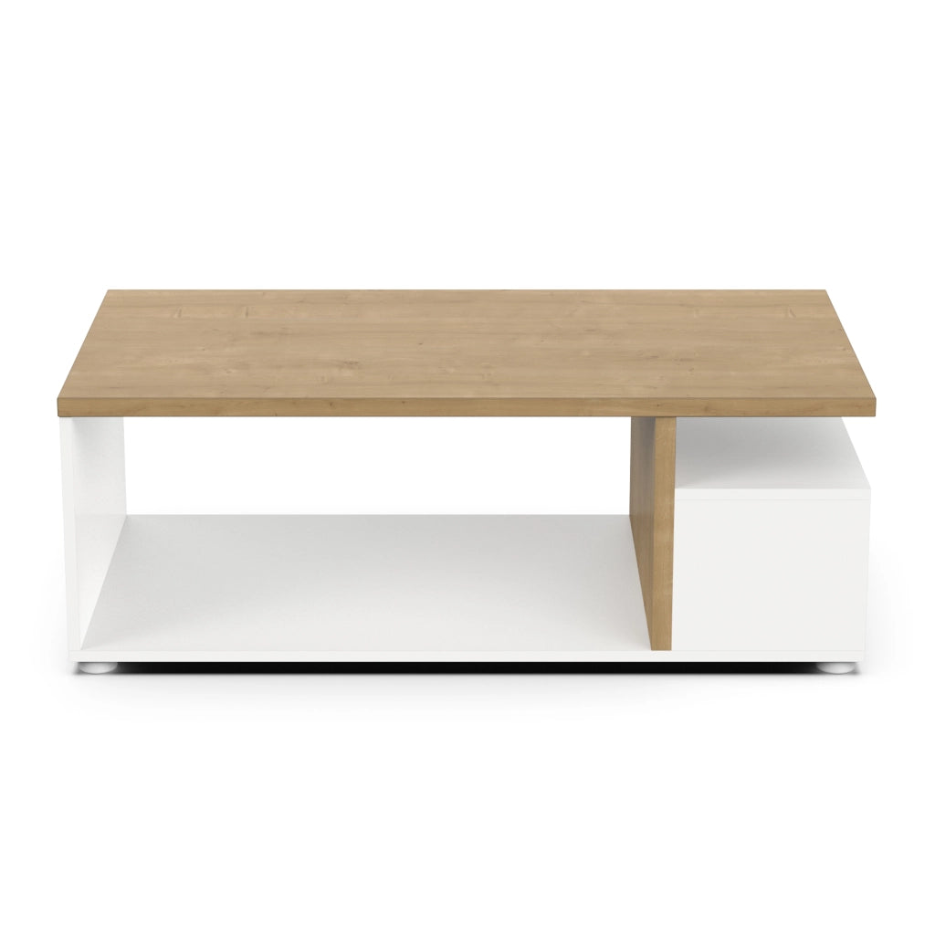 Tavolino da caffè ACCESS 466008 bianco + marrone (466008)