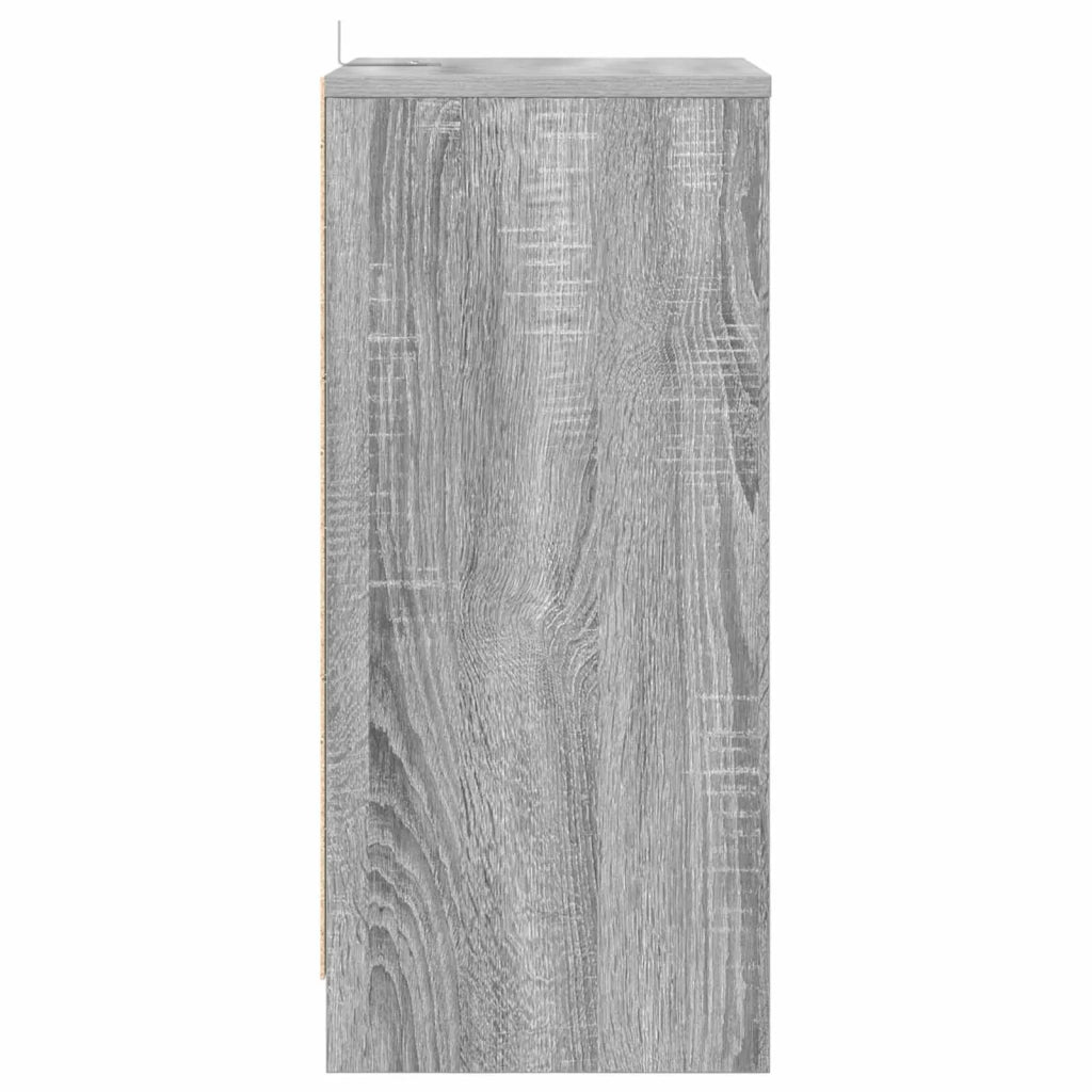 Comodini 2 pcs Grigio Sonoma 40 x 30 x 467 cm Legno multistrato 888920