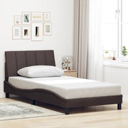 Giroletto senza Materasso Hanko Marrone Scuro 100x200 cm Tessuto