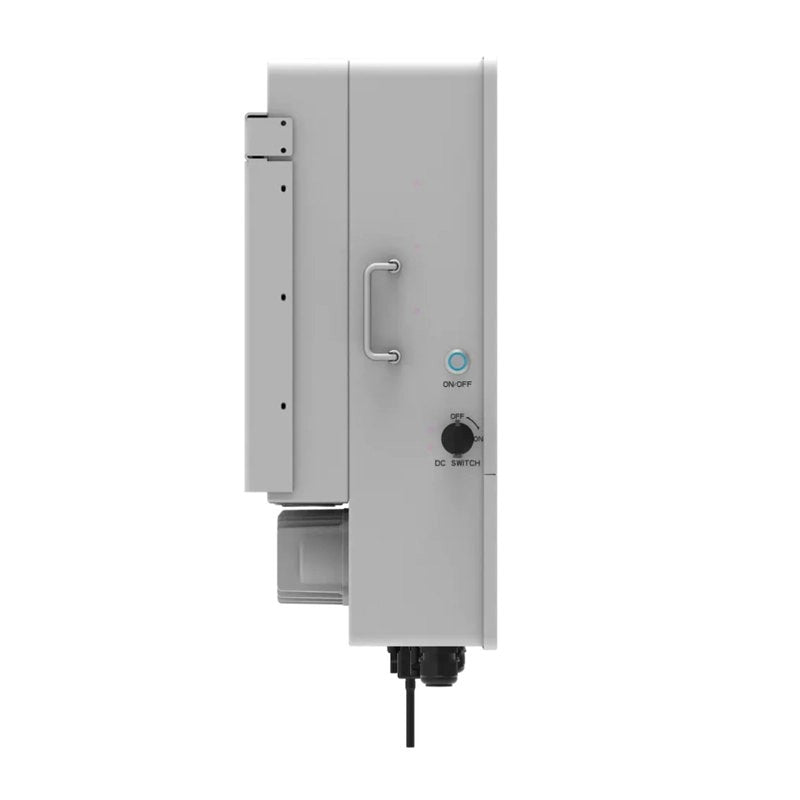 Inverter Fotovoltaico Trifase, Ibrido On-Grid/Off-Grid, Certificato CEI 0-21, Schermo LCD Touch a Colori, Smart Meter Integrato, WiFi e TA Inclusi, Garanzia 10 Anni, IP65 (5KW)