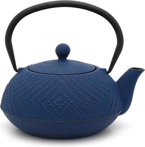 Teapot da 12 litri con filtro - blu cobalto