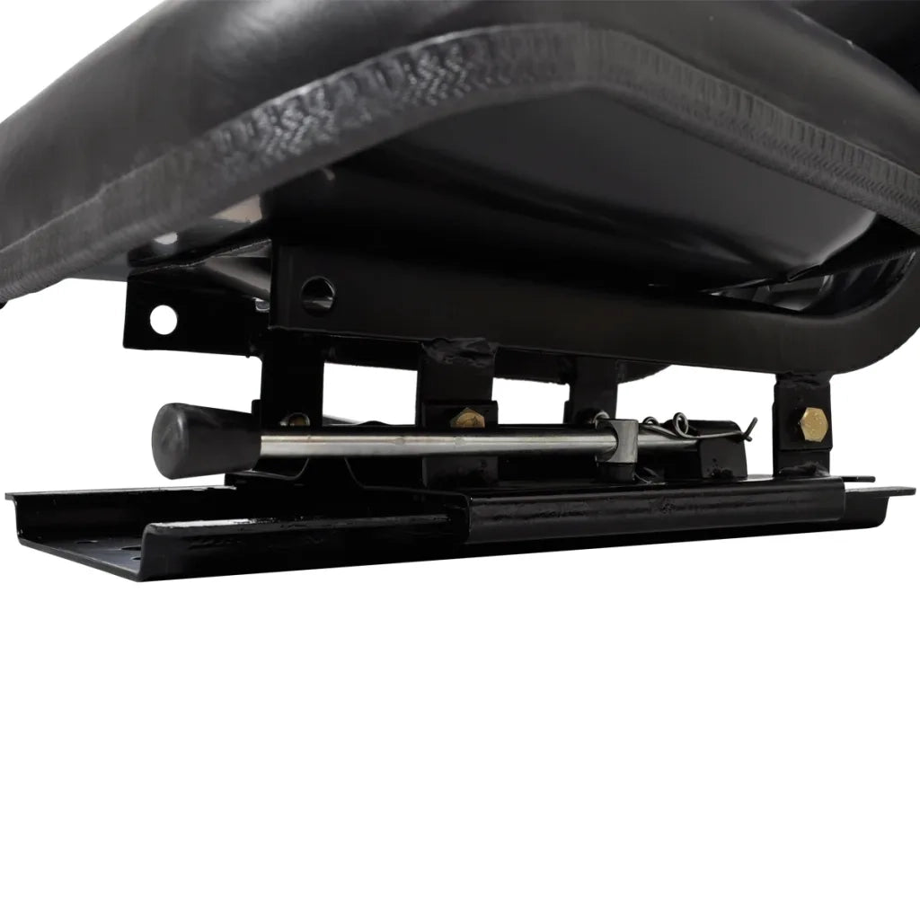 Sedile per Trattore con Schienale Nero CFW9932873