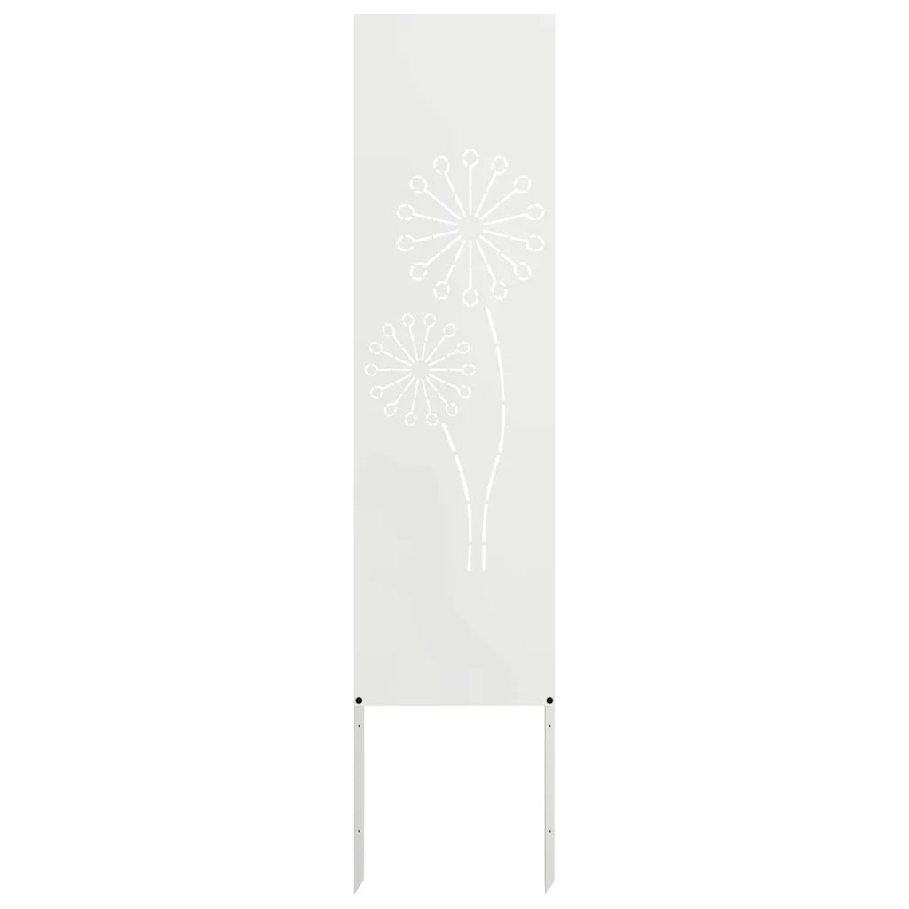 Schermo per privacy in giardino Traforo Bianco 32 x 140 cm CFW5325658
