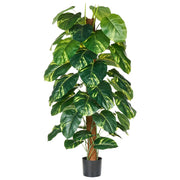Pianta artificiale in vaso Materiale sintetico 122 cm Accessorio decorativo per interni
