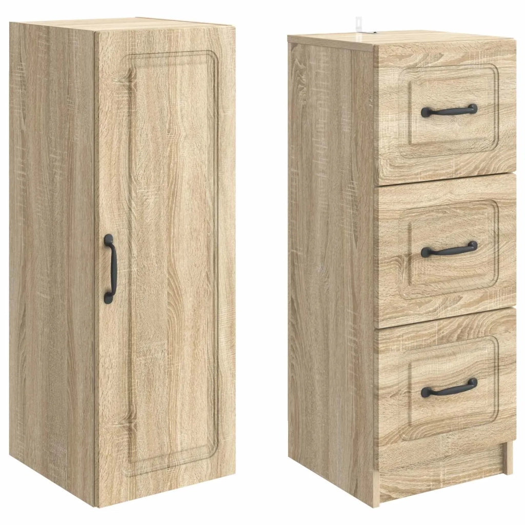 Set di armadi 2 pcs Rovere Sonoma 33 x 34,5 x 87 cm