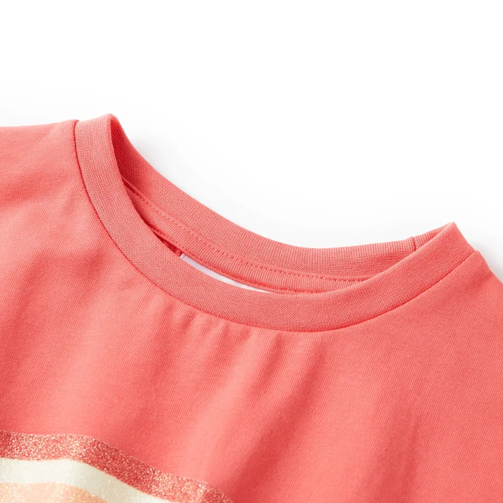 Abito da Bambina con Coulisse Corallo 104 CFW6898367
