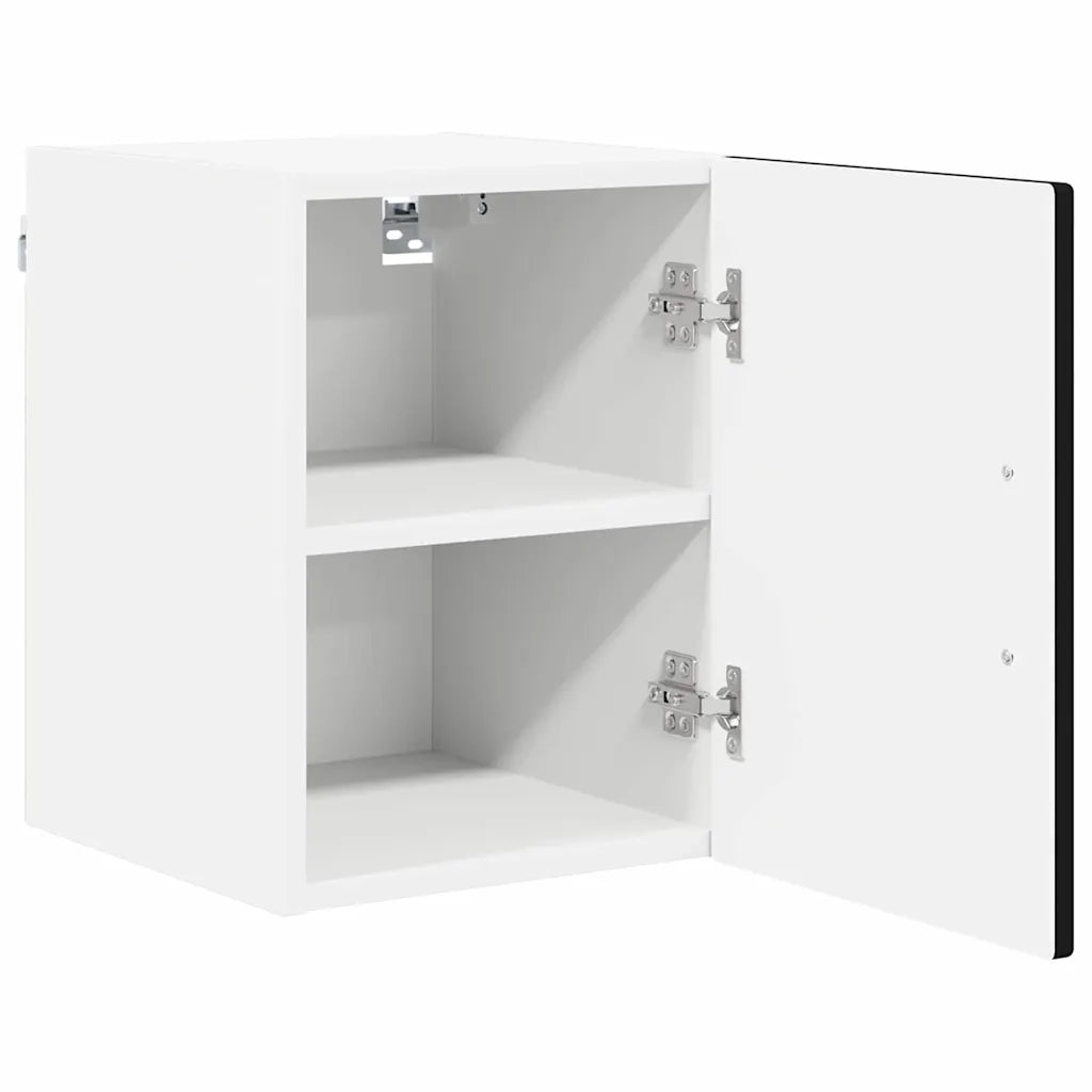 Armadietto a muro PORTO 2 pcs Nero 30 x 31 x 40 cm