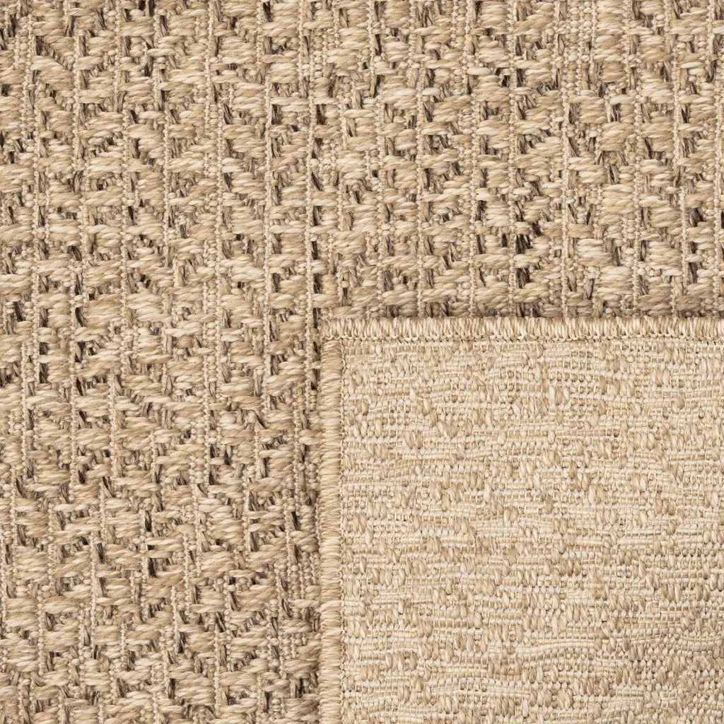Tappeto ZIZUR 240x240 cm Aspetto Iuta per Interni ed Esterni 4006164