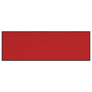 Zerbino d'ingresso moderno rettangolare 60 x 180 cm adatto per uso interno ed esterno base antiscivolo poliammide rosso 02_0057991