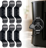 Set di 6 cavi per cavi neri - contenitore per cavi - per Mixer, Airfryer, centrifuga per succo, macchina per caffè e Blender - strumento per la gestione dei cavi