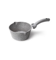 Casseruola Antiaderente 1 Manico 2 Becchi Cuore di Pietra 16 cm