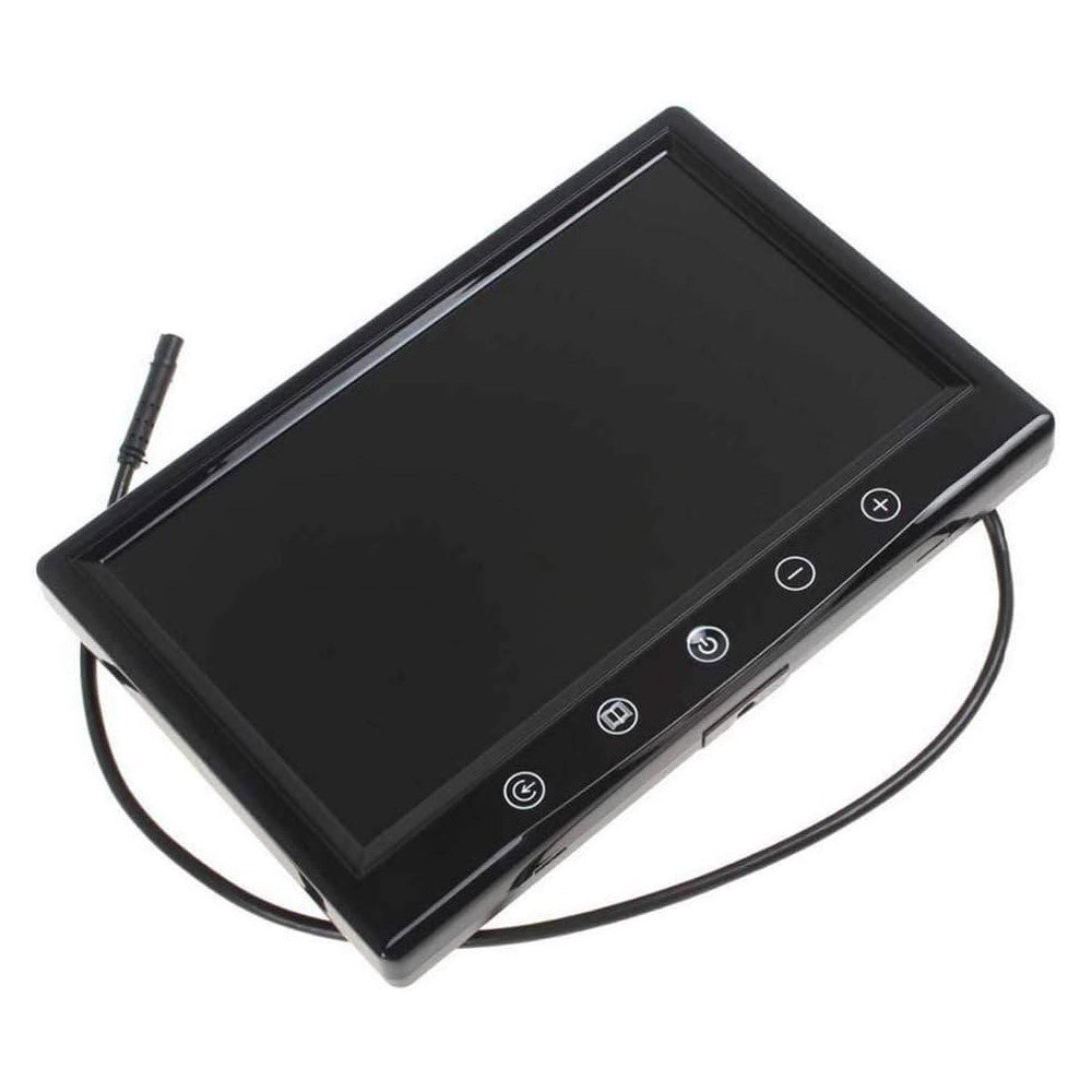 Trade Shop - Monitor Per Videosorveglianza Telecamera Auto Lcd 9 Pollici 12v Maxtech Lcd-9" -