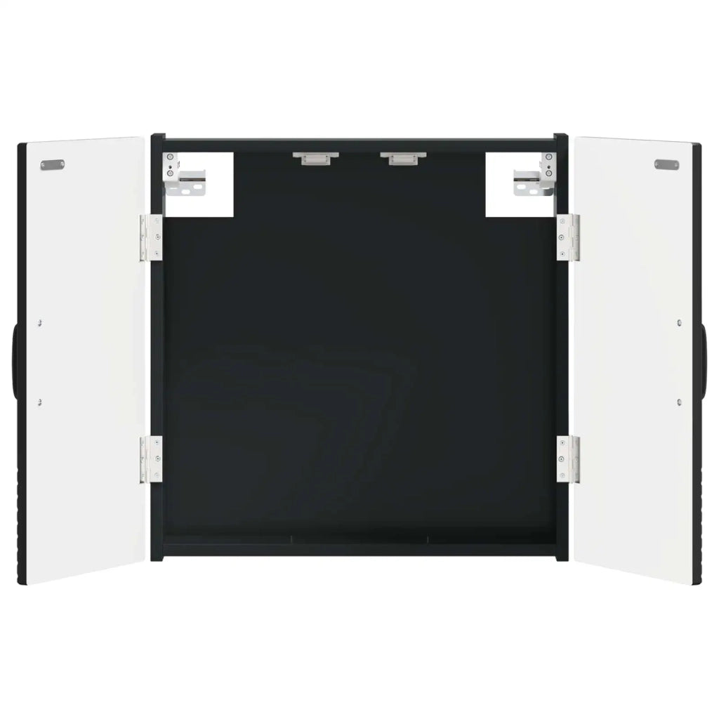 Armadio per Dartboard HOORN Nero 52,5 x 10,5 x 53,5 cm 897326