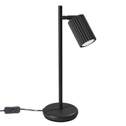 Lampada da scrivania moderna nera GU10 orientabile GRAVIO