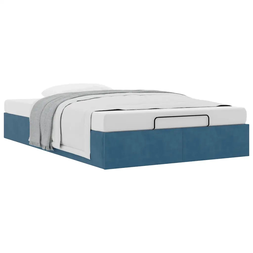 Struttura Letto Pouf Senza Materasso 120x190 cm Velluto