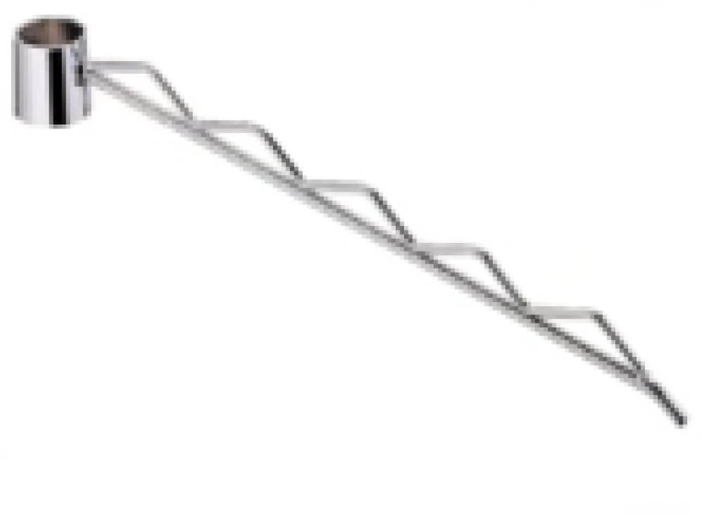 Archimede scaffale metallico porta grucce a sbalzo  cucina bagno garage cabina armadio