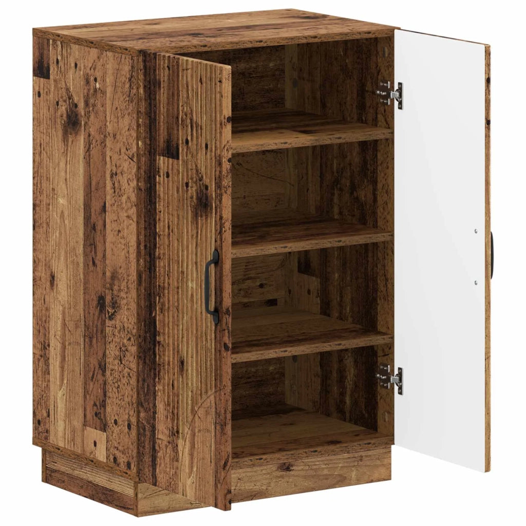 Mobile per scarpe HOORN 59,5 x 39,5 x 87 cm Legno antico 897313