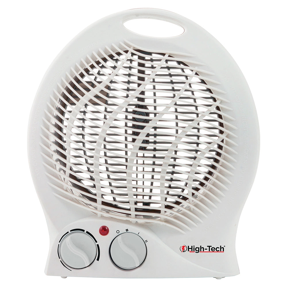 HIGH-TECH TERMOVENTILATORE 1000-2000 W 2 LIVELLI DI POTENZA E SPEGNIMENTO AUTOMATICO
