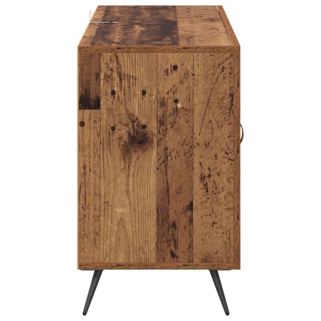 Credenza | Madia | Buffet da pranzo | Armadio da pranzo Legno vecchio 100 x 36 x 60 cm Legno multistrato