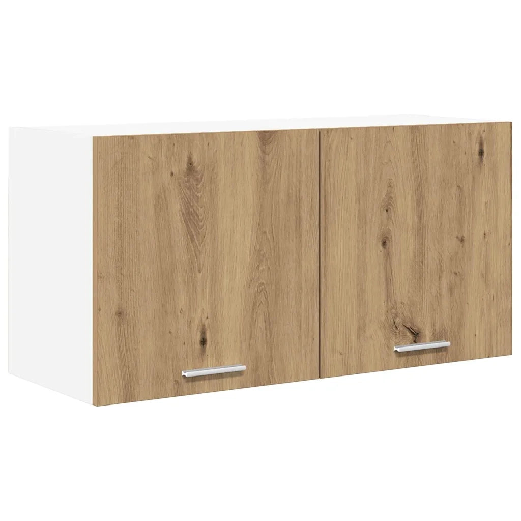 Armadio pensile con porta Rovere artigianale 80 x 31 x 40 cm 884185