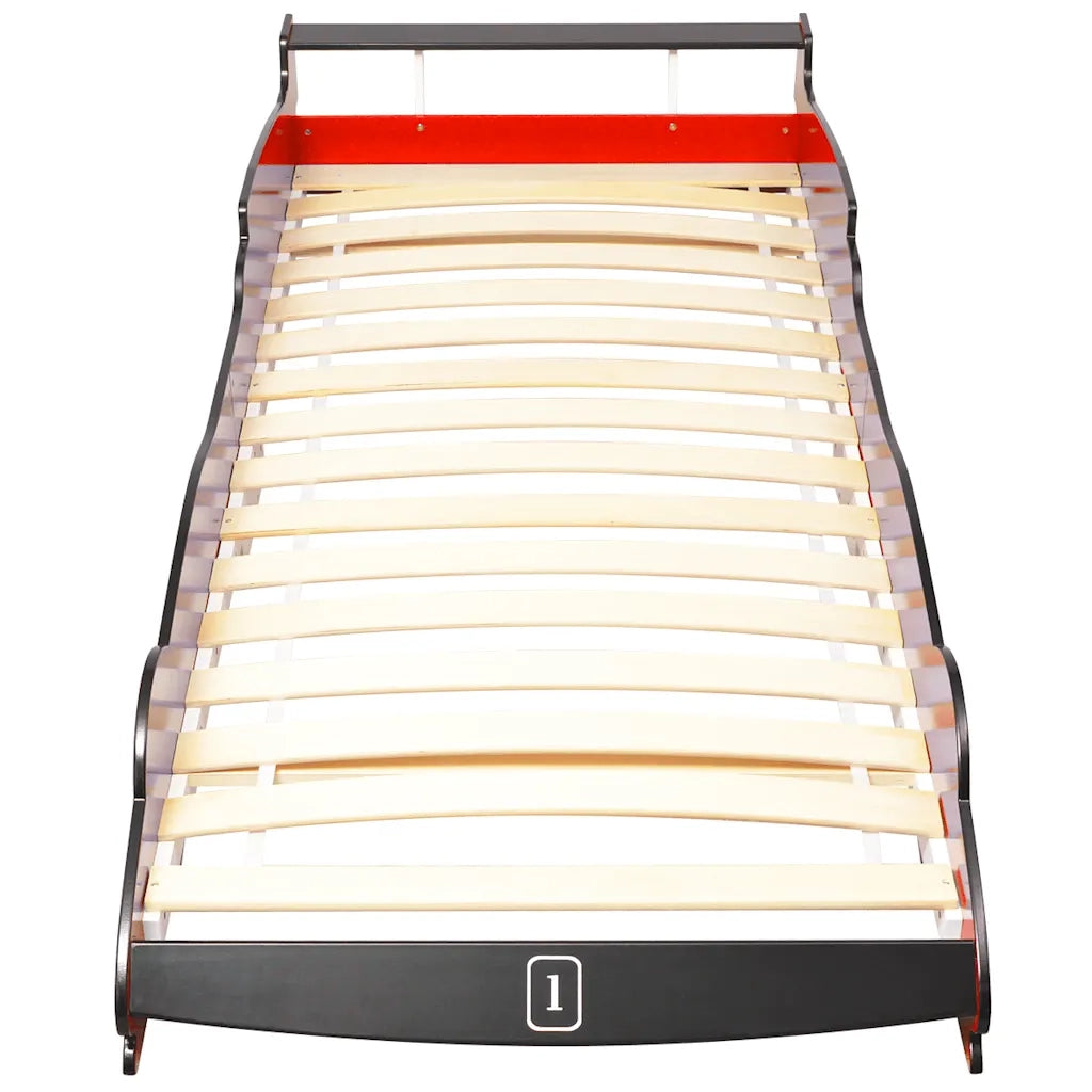 Letto Bimbo Auto da Corsa 90x200 cm Rosso 244464