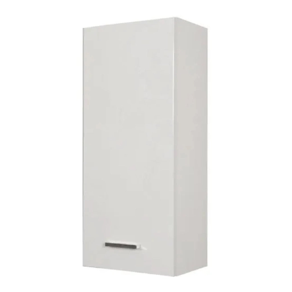 PENSILE BAGNO SOSPESO UN ANTA IN MELAMINICO BIANCO H.70CM - L=34CM H=71CM P=22CM  - SAV