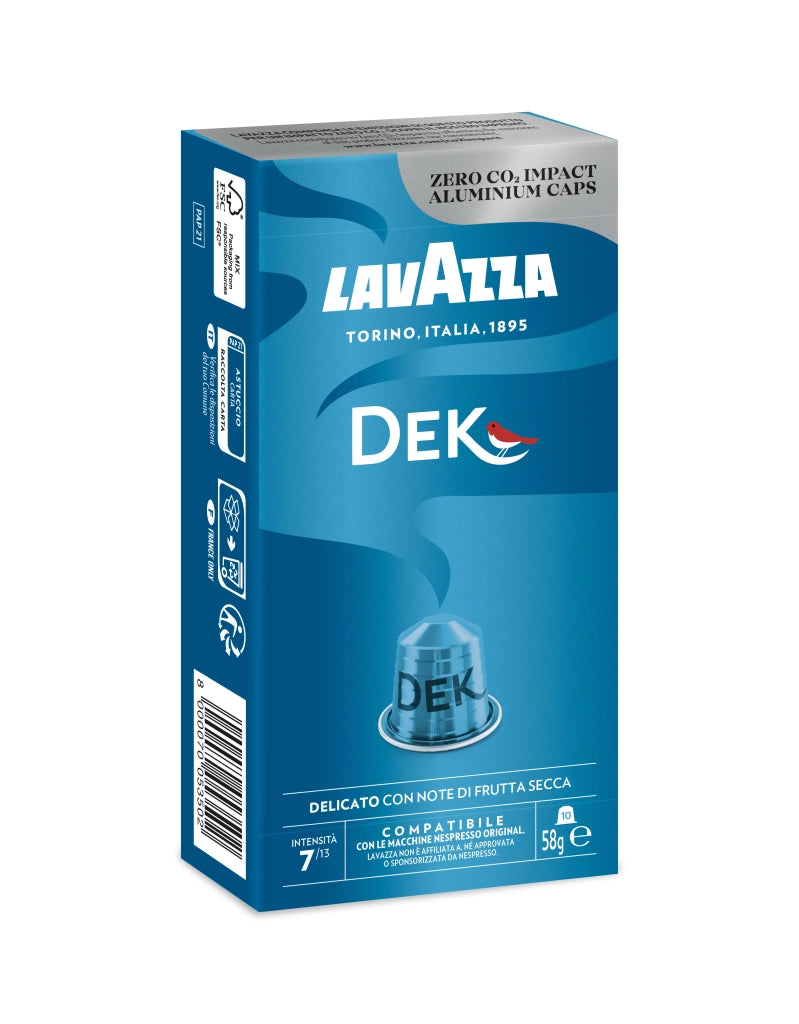 Lavazza Capsule Compatibili Nespresso Dek, 10 Capule
