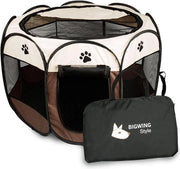 Banchetta pieghevole - per cane, gatto, coniglio o roditori - panca per cani - panca da viaggio - panca in tessuto - recintino per cani - panca di trasporto