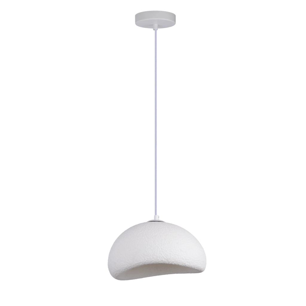 Lampada sospesa NUBE moderna bianca 1xGX53 Ø20 cm