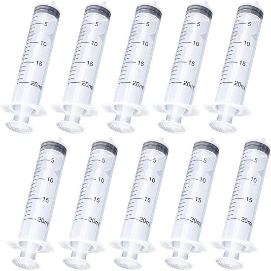 Spazzola a spruzzo in plastica da 10 pezzi - Spazzola dosatrice - 20 ml