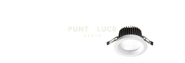 REX FARETTO DA INCASSO LED 3000K 1600LM 20W IP20 BIANCO  D.12,7CM