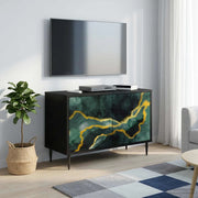 Mobile TV WIJHE 69 x 33 x 50,5 cm Rovere Nero 8007014