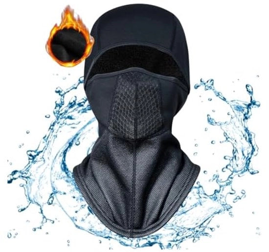 Balaclava per tutte le condizioni climatiche: impermeabile, cappuccio caldo e maschera di lana per il viso