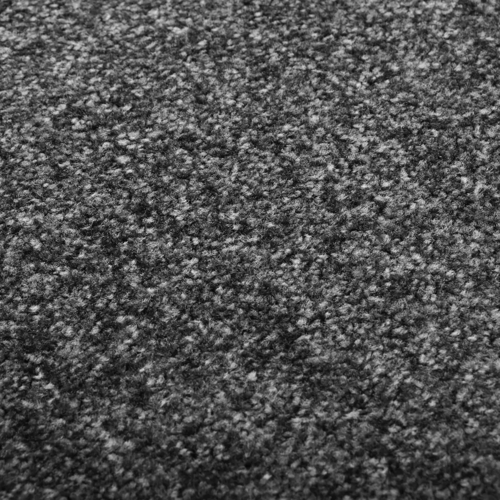 Zerbino Lavabile Antracite 90x120 cm 323418